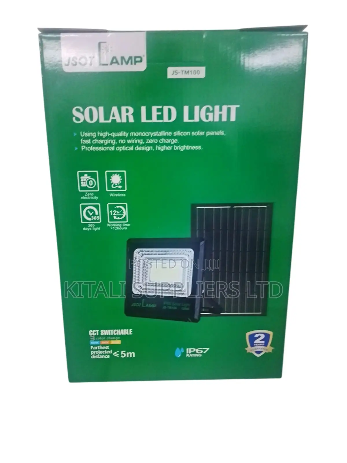 Jsot Lamp Solar Led Flood Light 200w (Js-Tm200) – Ip67 Waterproof