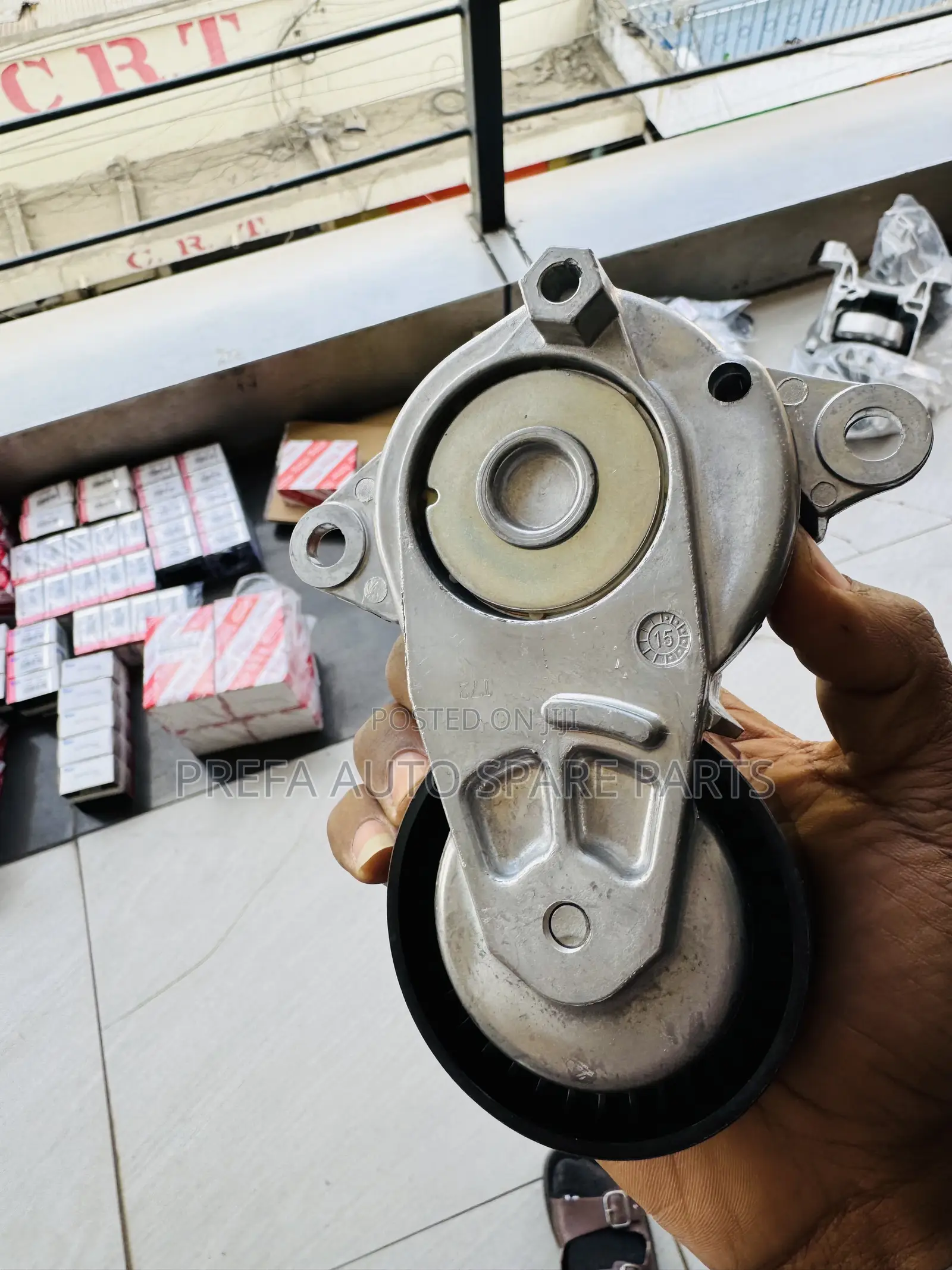 Belt Tensioner Pulley Nissan Wingroad ,Tiiida