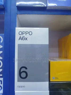 New Oppo A6x 64 GB Blue