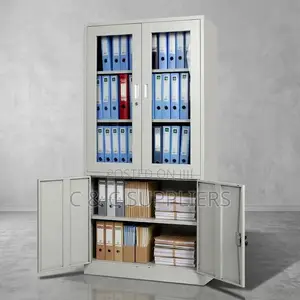 Double-Door Office Storage Cabinet