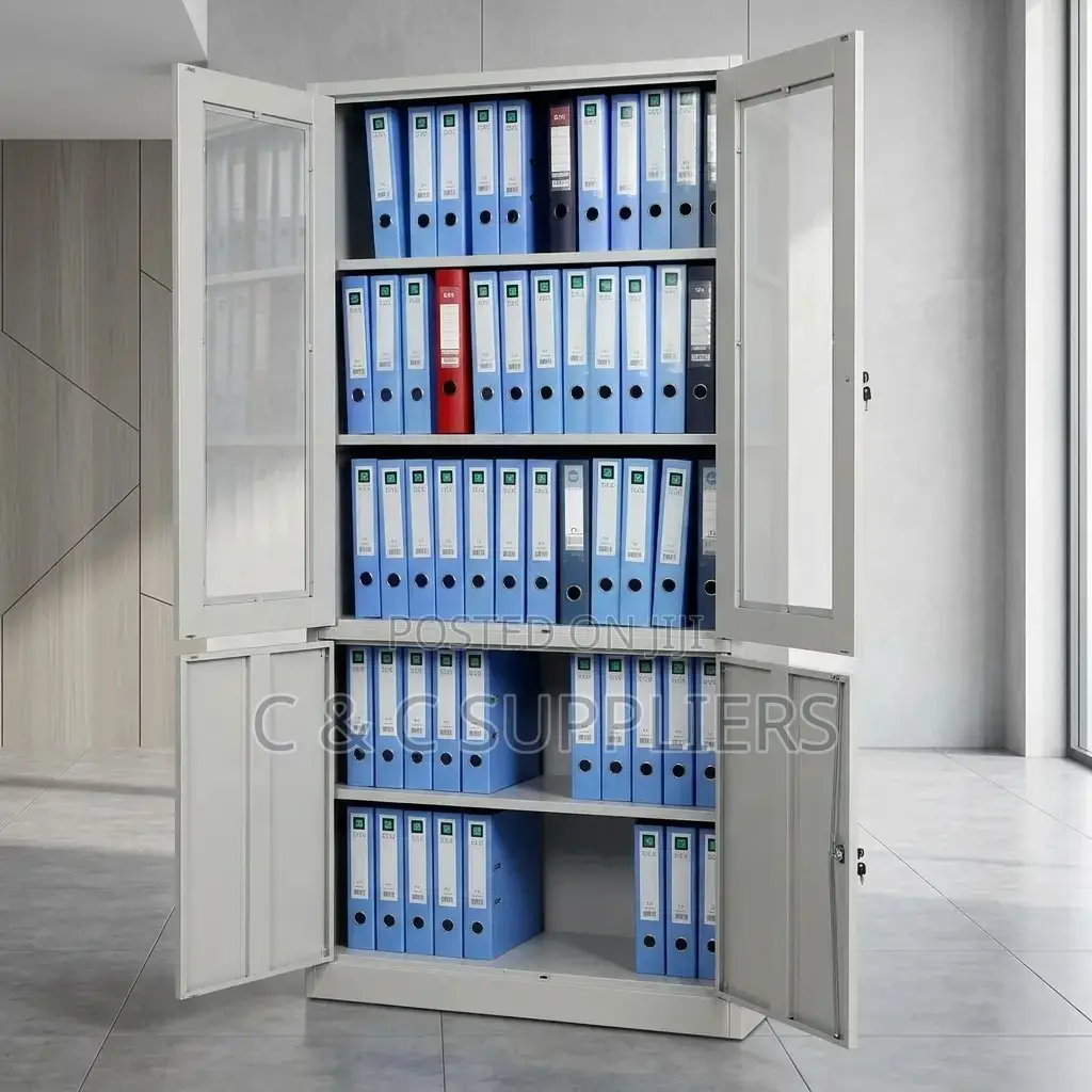 Double-Door Office Storage Cabinet