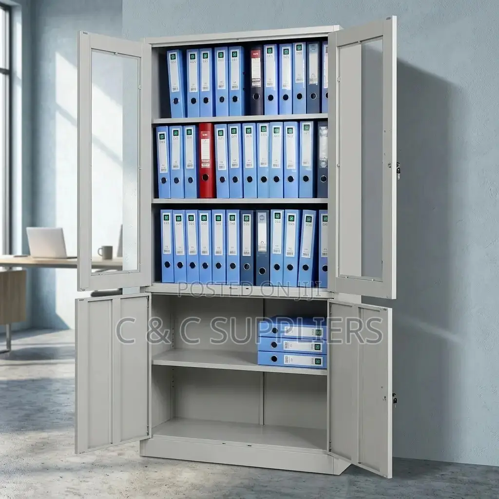 Double-Door Office Storage Cabinet