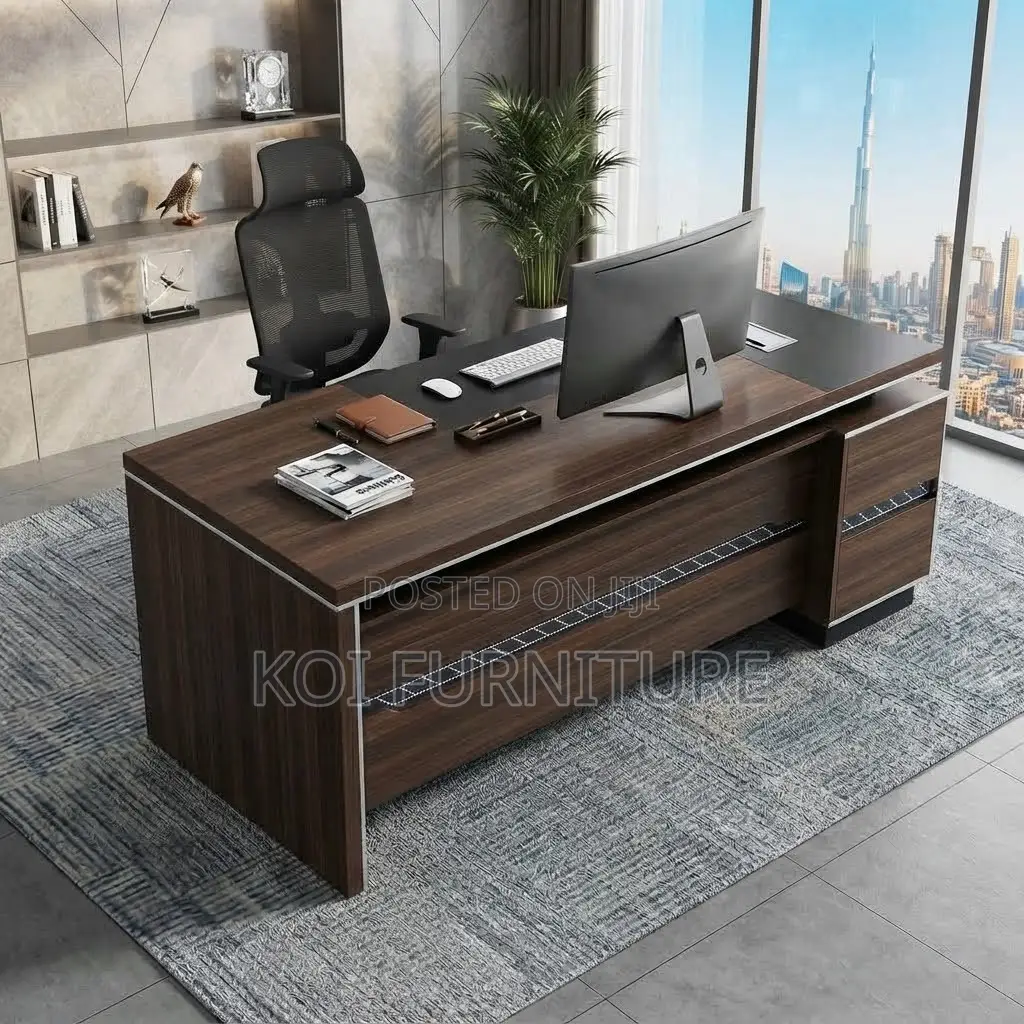 Office Desk; Executive 1.6 Meter Office Modern Desk