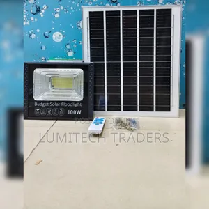 100W Budget Solar Floodlight/ Solar Lamp