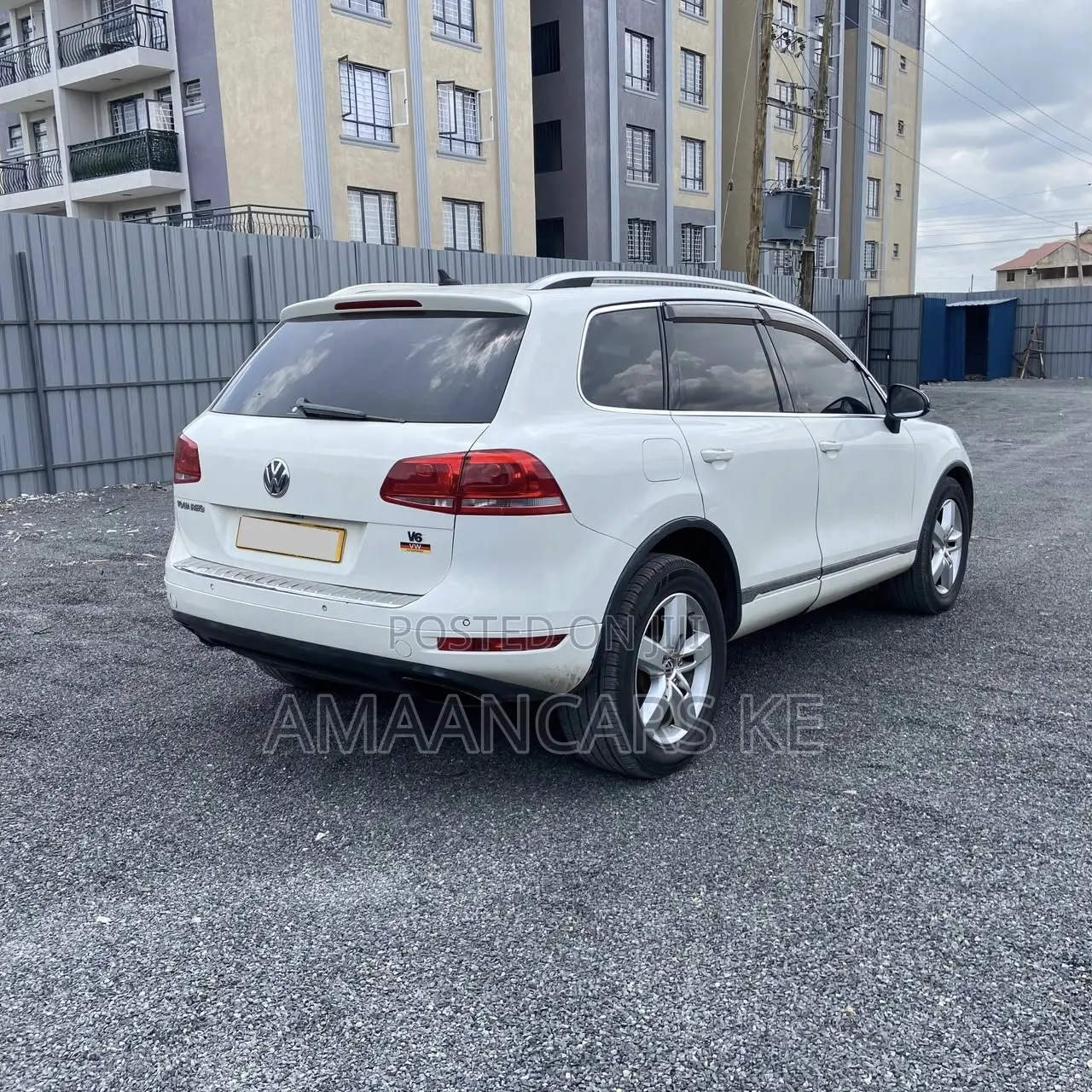 Volkswagen Touareg 2012 White