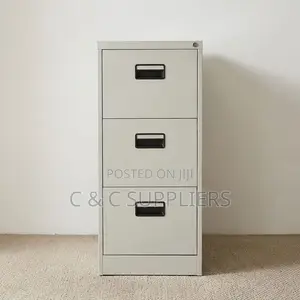 3-Drawer Modern File Cabinet.