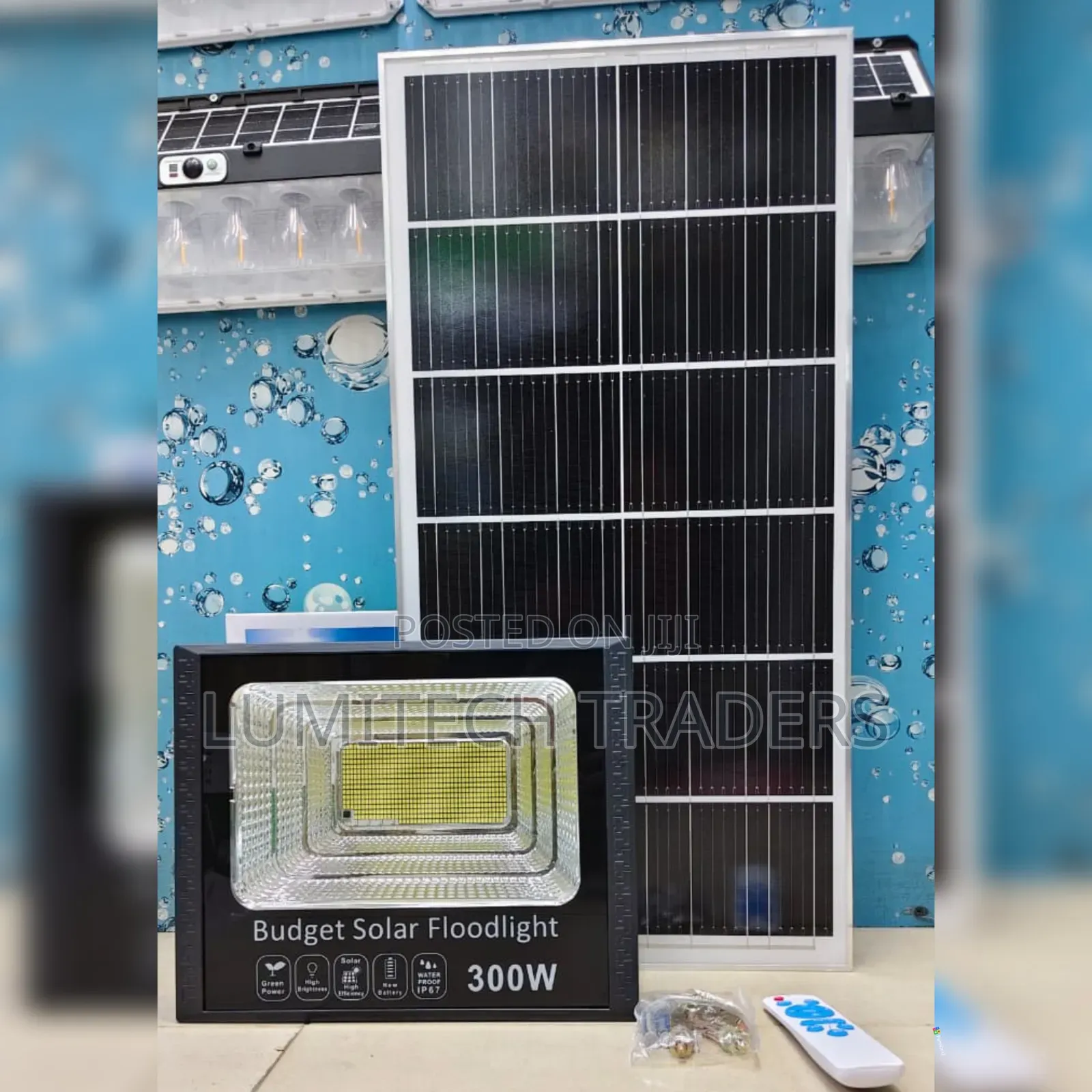 300W Budget Solar Floodlight / Solar Flood Lamp
