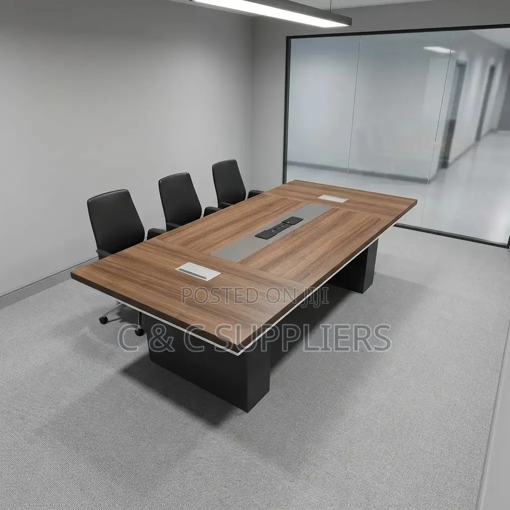 10-Seater Wood Executive Conference Table.