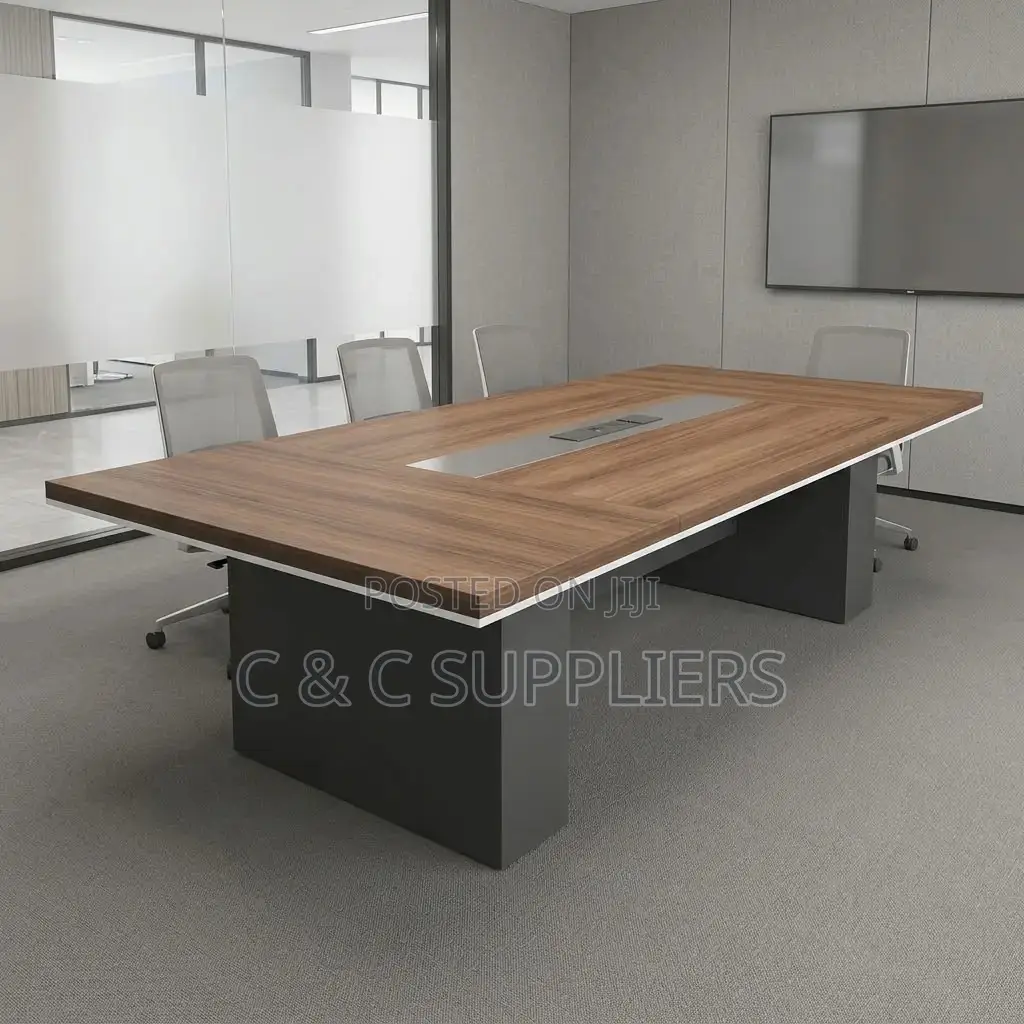 10-Seater Wood Executive Conference Table.