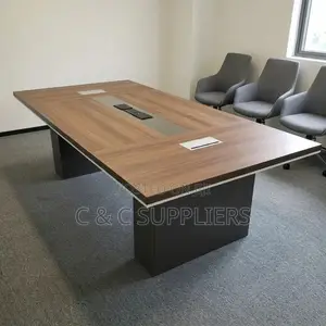 10-Seater Wood Executive Conference Table.