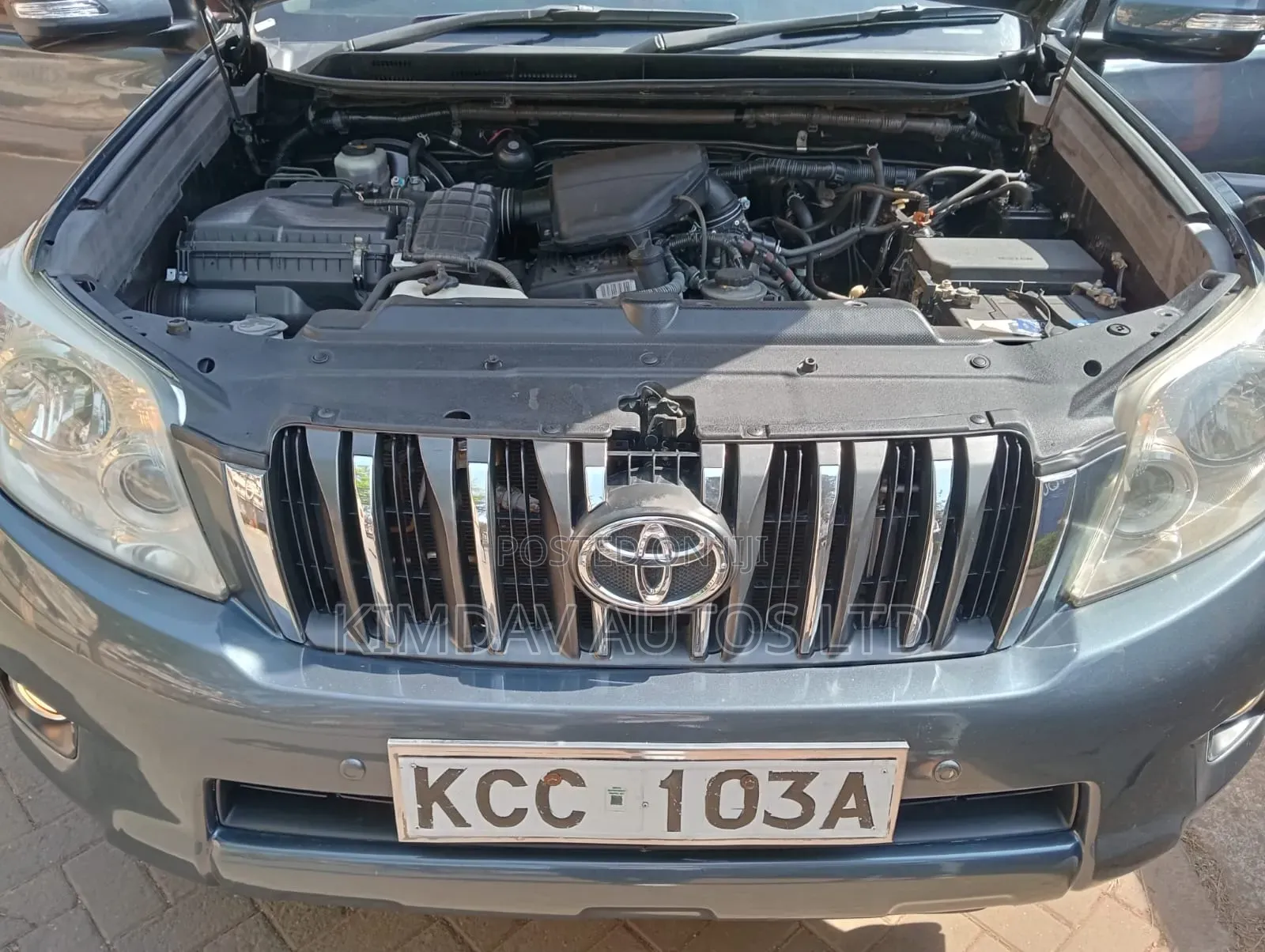 Toyota Land Cruiser Prado 2011 Gray