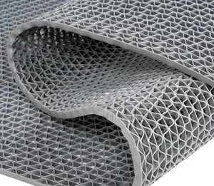 Grey PVC Perforated Carpets