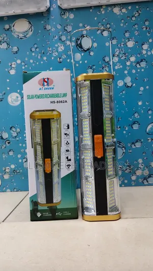 Solar Powered Rechargeable Lamp Big