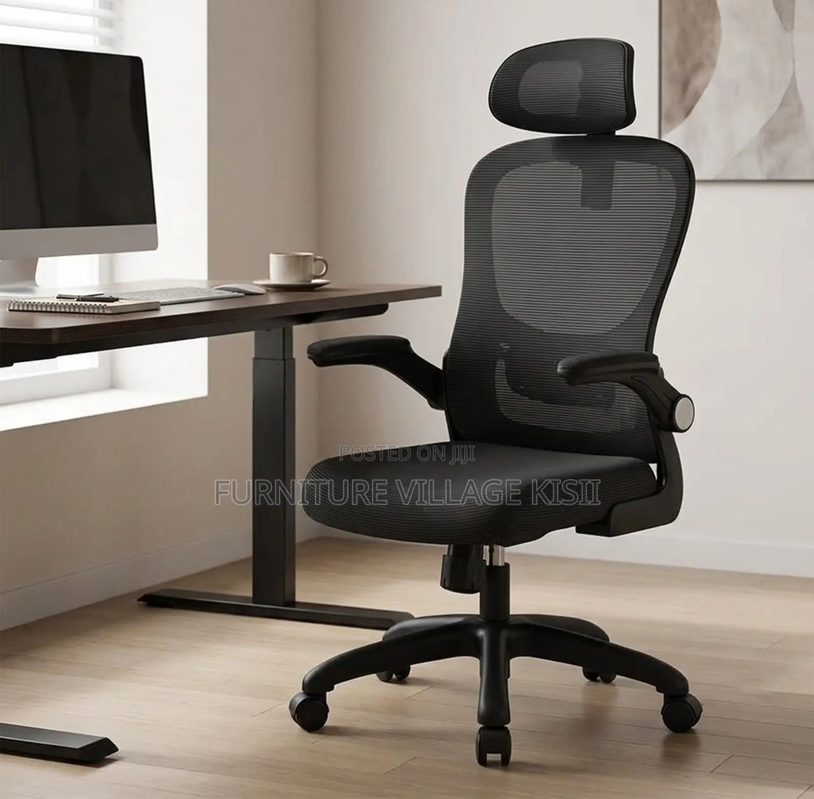 Office Chair; Adjustable Swivel Ergonomic Office Seat