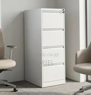 4-Drawer Storage Cabinet : Vertical Storage File Cabinet