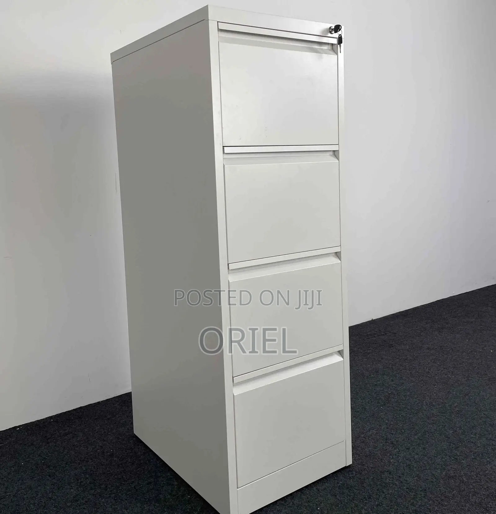 4-Drawer Storage Cabinet : Vertical Storage File Cabinet