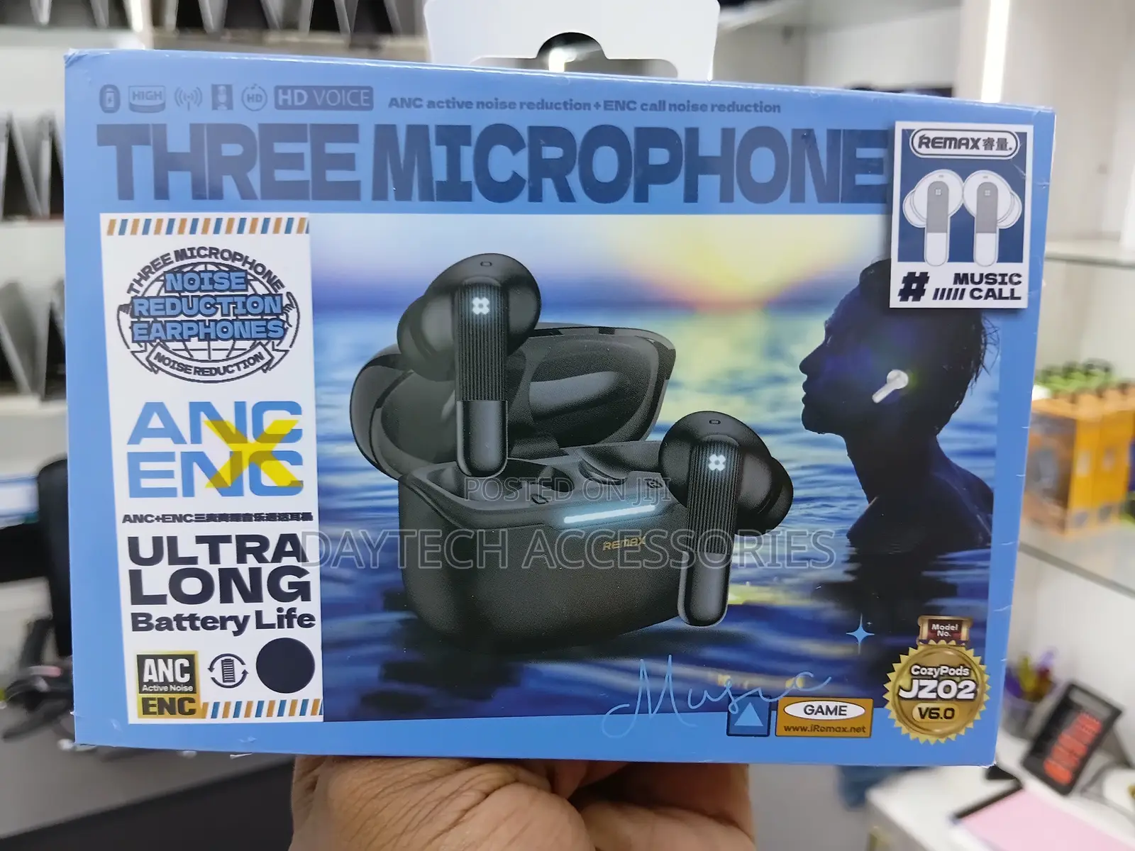 The Remax CozyPods JZ02 True Wireless Stereo (TWS) Earbuds