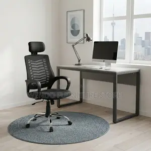 Office Chairs; Headrest Clerical Mesh Fabric Chairs