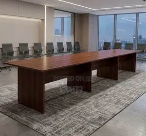 Modern Boardroom Table : 4m Custom-Made Boardroom Table