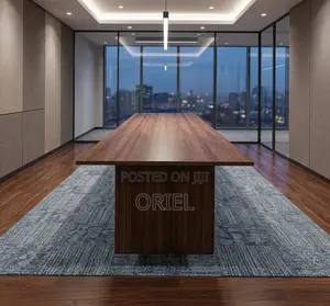 Modern Boardroom Table : 4m Custom-Made Boardroom Table