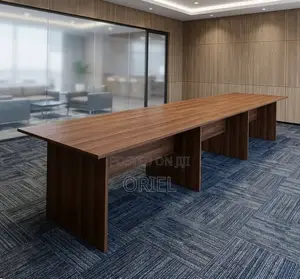 Modern Boardroom Table : 4m Custom-Made Boardroom Table
