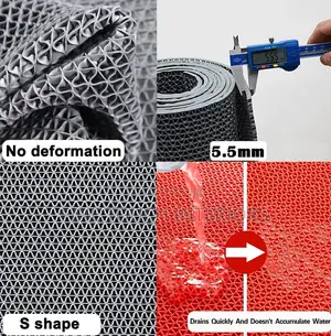 PVC Water-Drainage Floor Mat