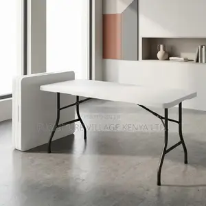 Foldable Table; 1.8 M Plastic-Metal Frame Outdoor Foldable Table