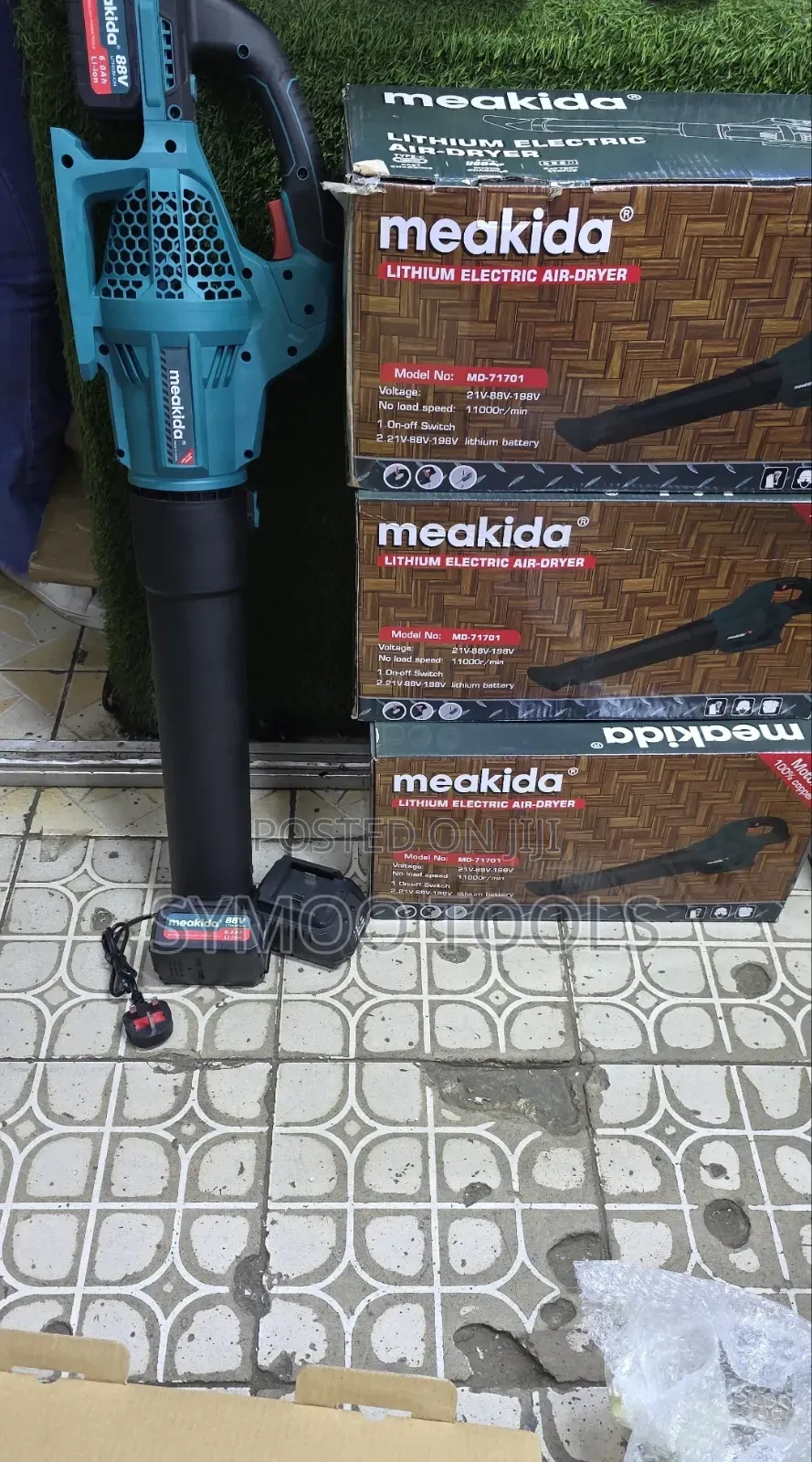 Cordless Meakida Lithium Electric Air Dryer