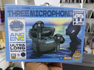 Remax CozyPods JZ02 Three-Micphone ANC+ENC Wireless Earphones - Black