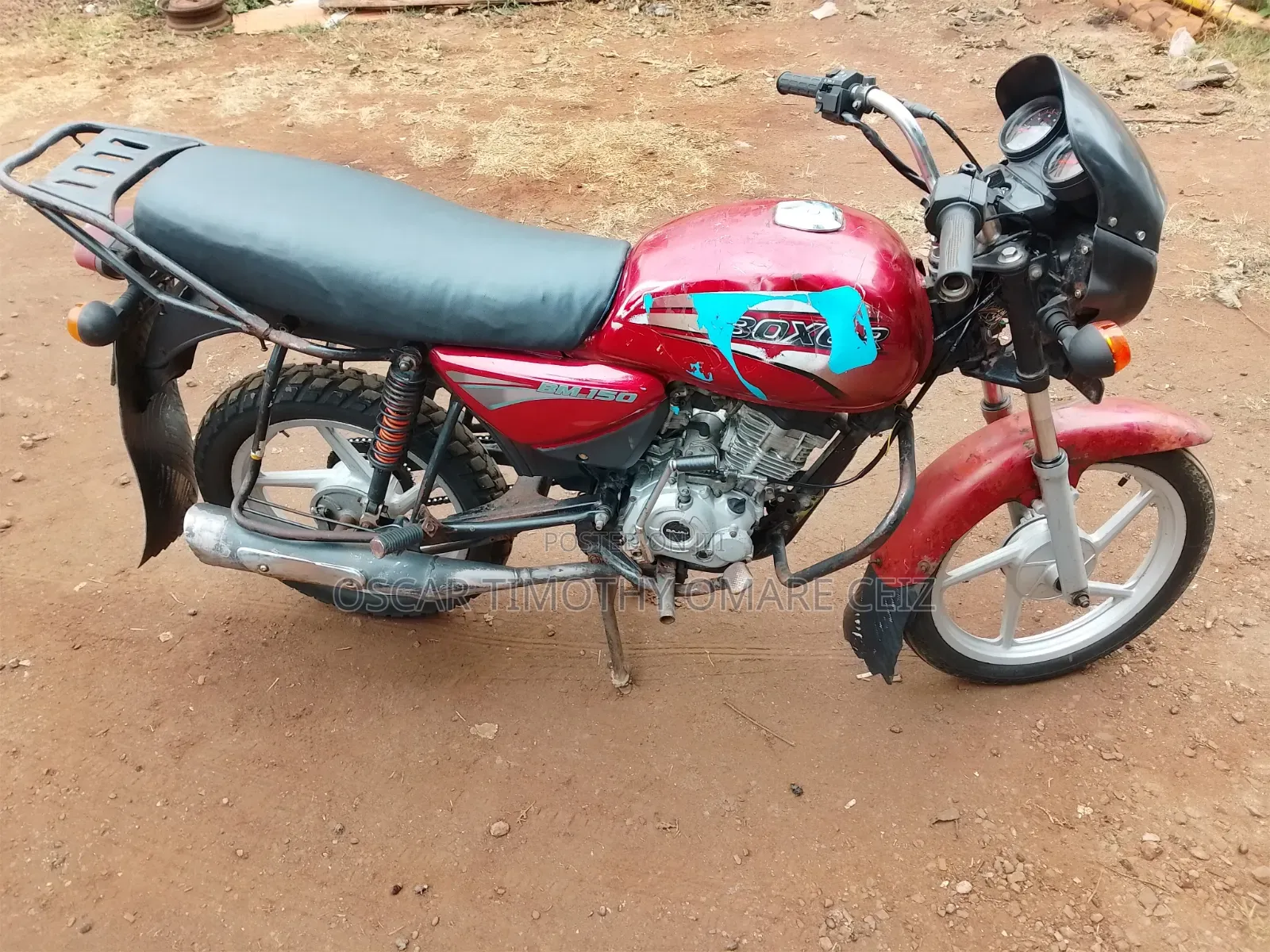 Bajaj Boxer 150 UG 2022 Red