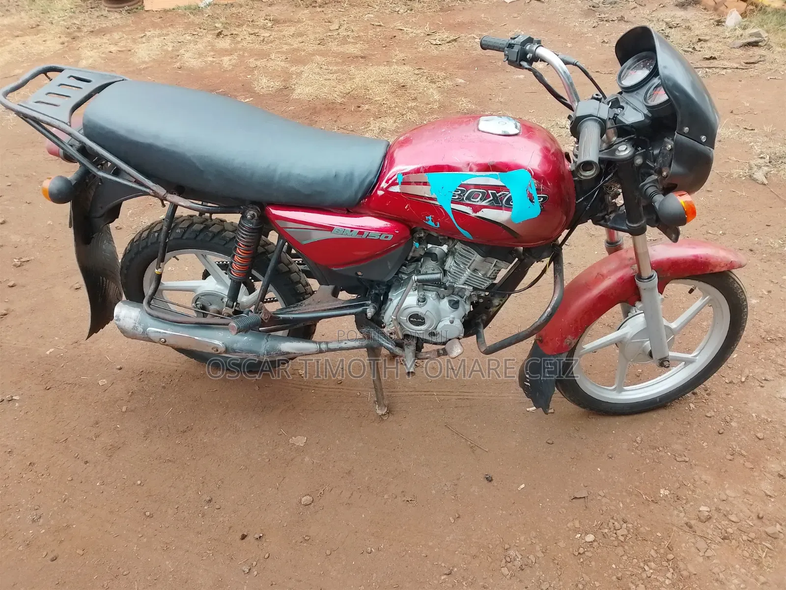 Bajaj Boxer 150 UG 2022 Red
