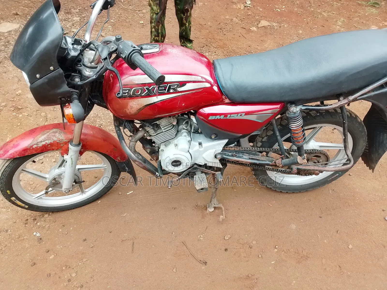 Bajaj Boxer 150 UG 2022 Red