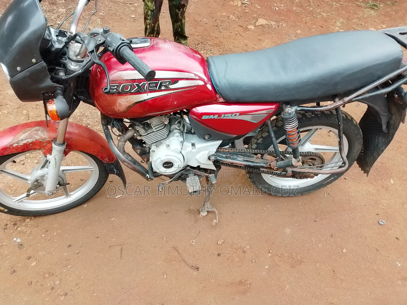 Bajaj Boxer 150 UG 2022 Red