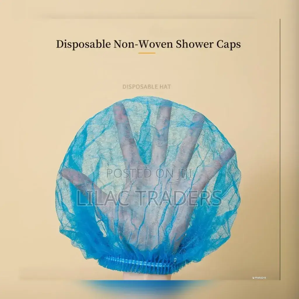 Non-Woven Disposable Hair Caps – 19" | 100pcs Galw