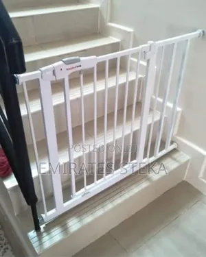 Adjustable 83cm Family Safety Gate Child Proof Barrier Indoor Spaces