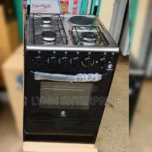 Euroken Standing Cooker 3G+1E With Electric Oven 50x55cm Cooker