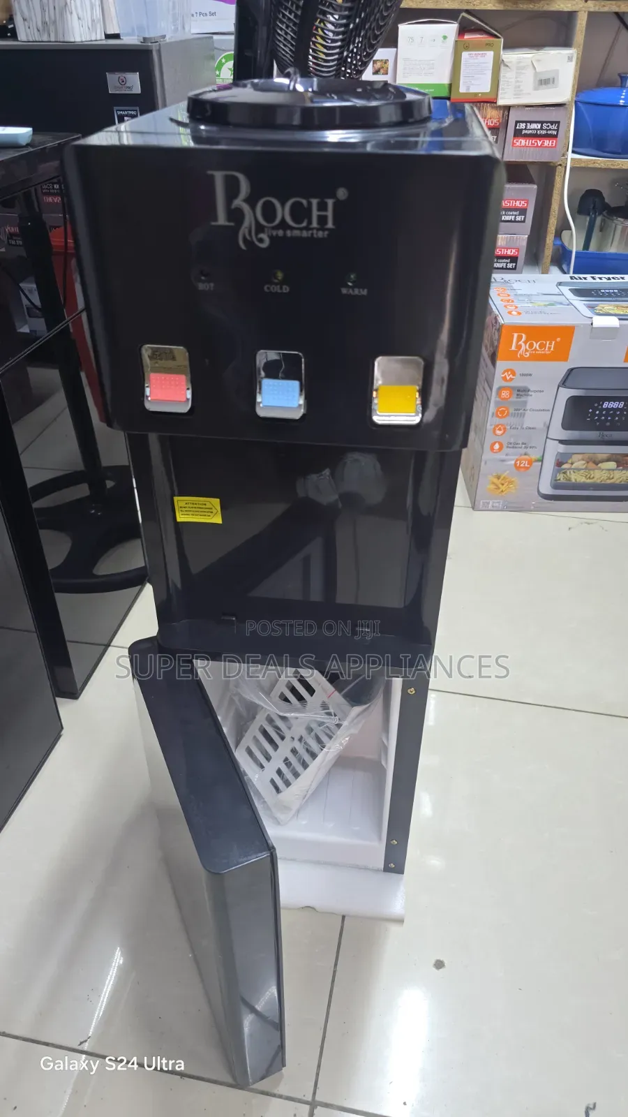 Roch 3 Tap Top Load Water Dispenser