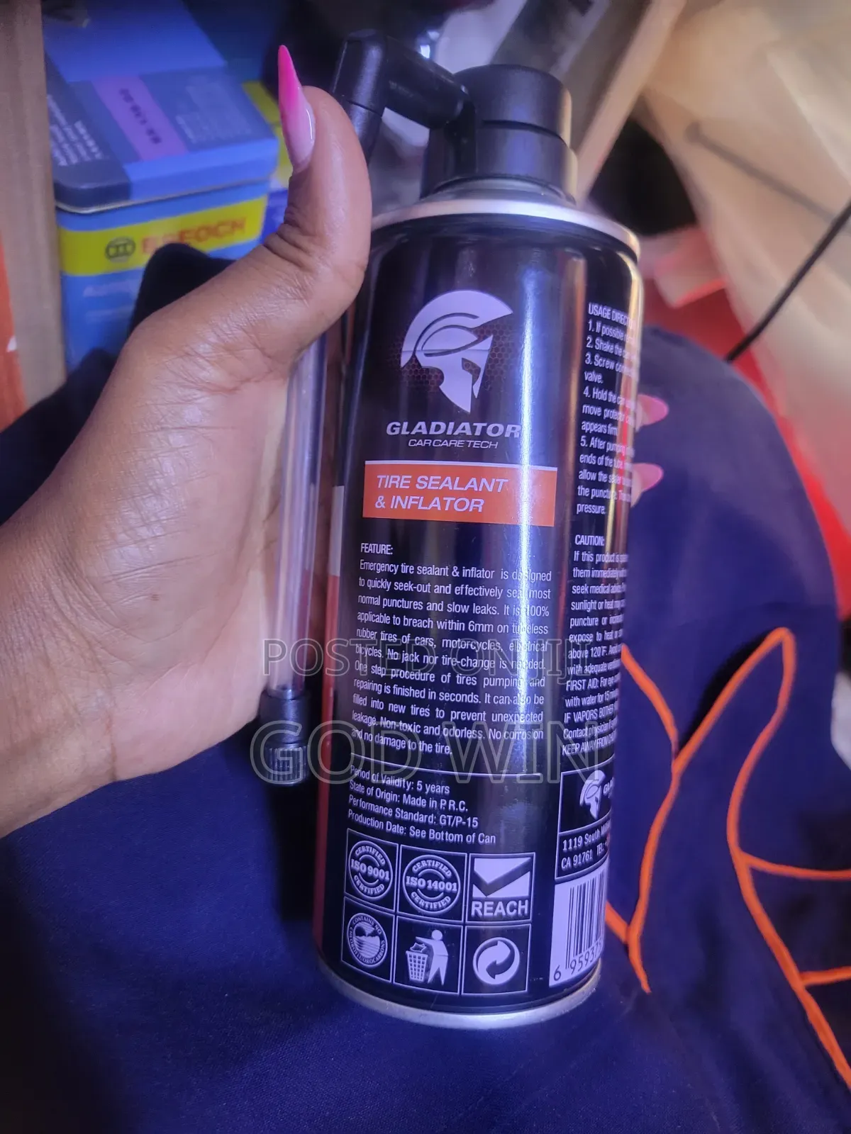Tire Sealant Car Care Gladiator