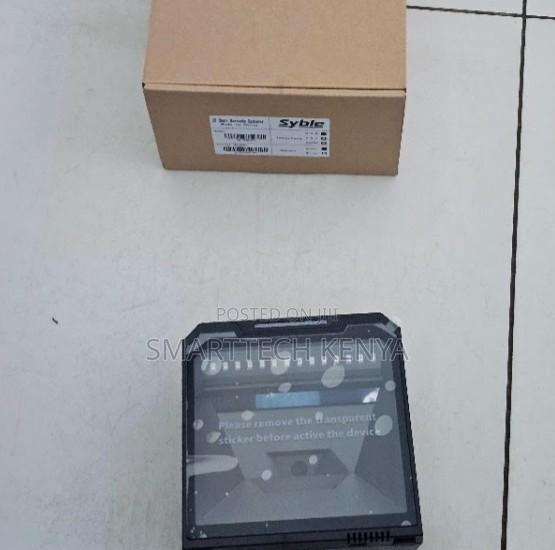 Supermarket Syble Table Mount Fixed Laser Barcode Scanner
