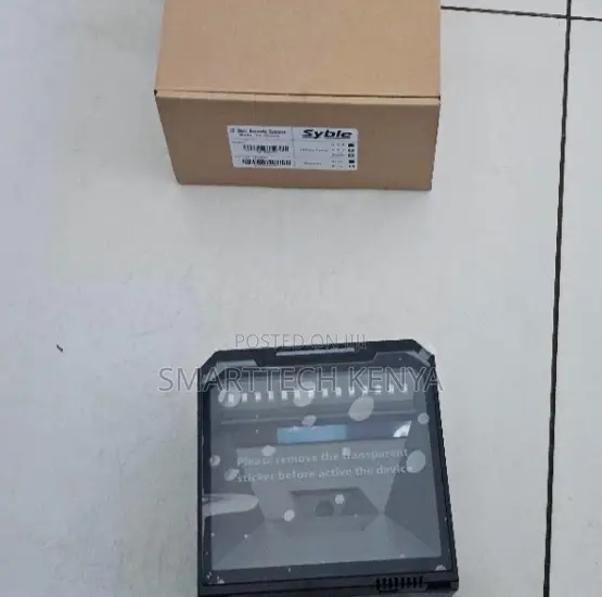 Supermarket Syble Table Mount Fixed Laser Barcode Scanner