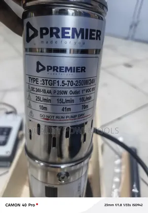 24v 250w 70m Solar Pump-Genuine