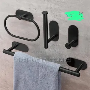 4pcs New Design Stainless Steel Bathroom Organizer-Sp