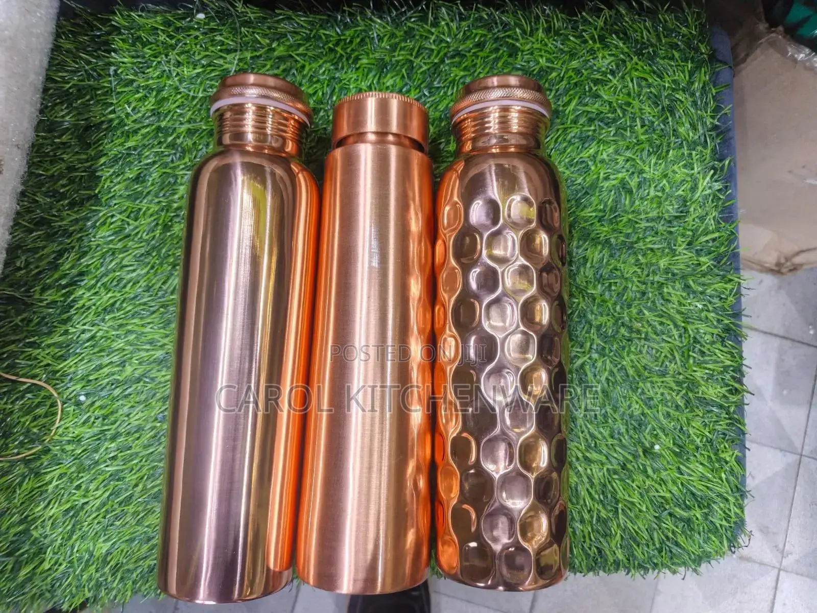 1 PC Copper Water Bottle/ 1 LTR Copper Water Bottle