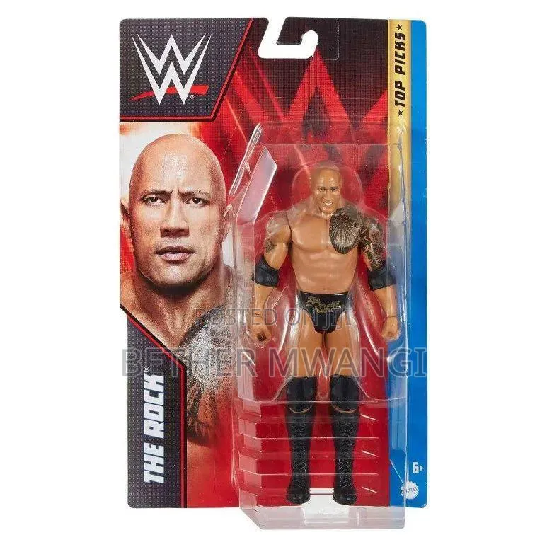 Wwe Top Picks Basic Figures - The Rock