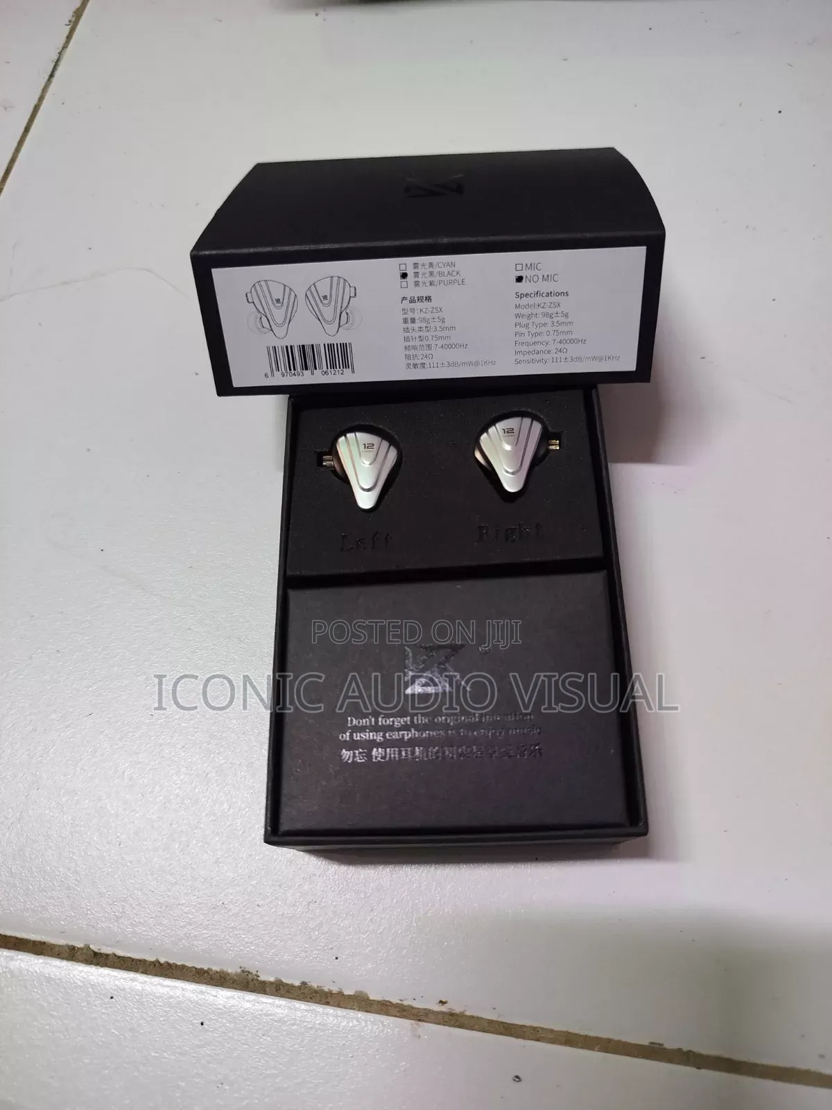 In Ear Monitor (Kz - Zsx)
