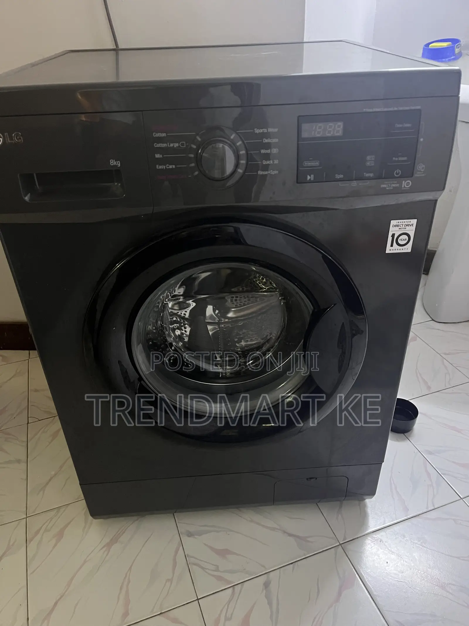 LG 8Kg Front Load Washing Machine F4J3TYG6J