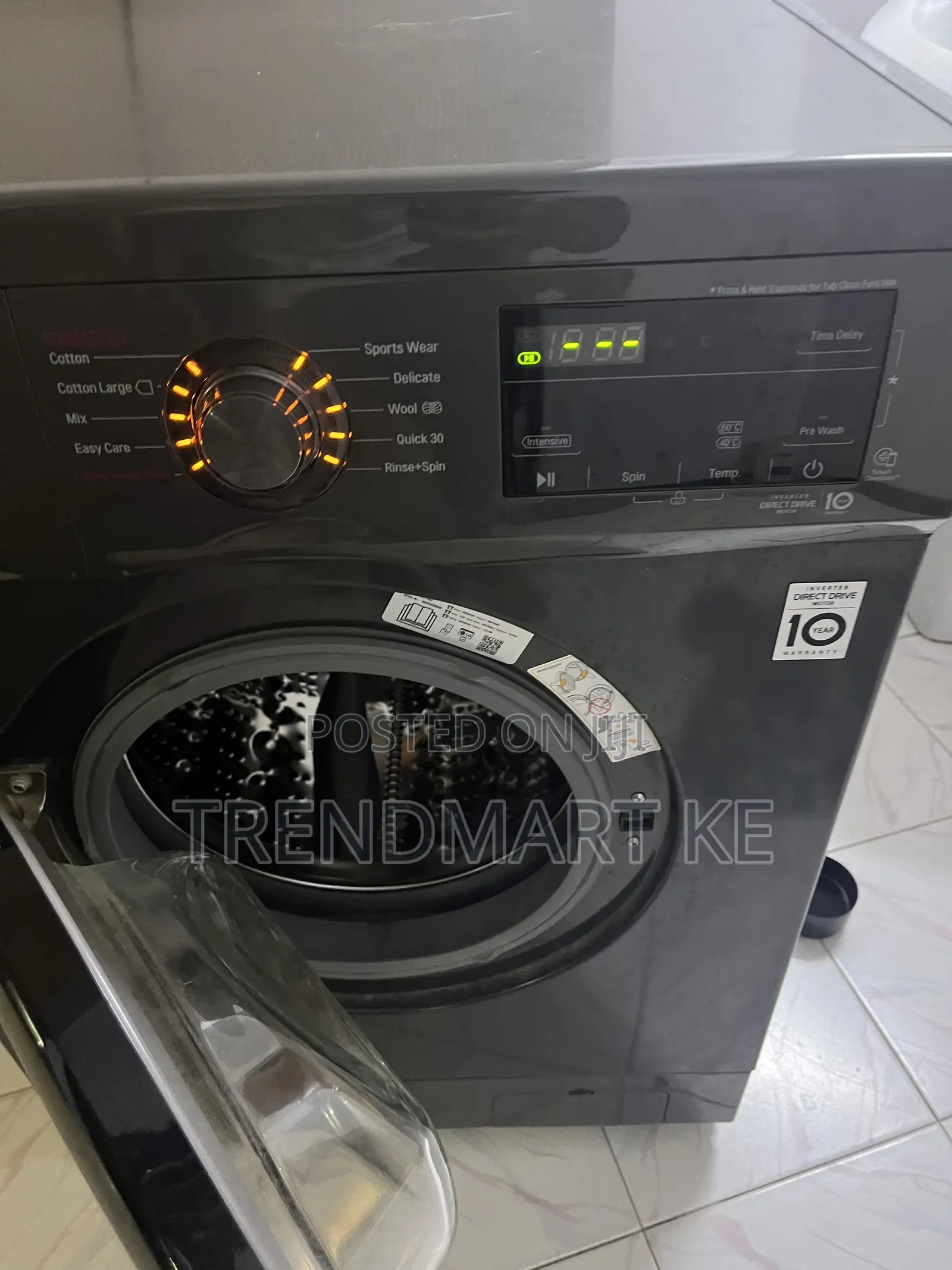 LG 8Kg Front Load Washing Machine F4J3TYG6J