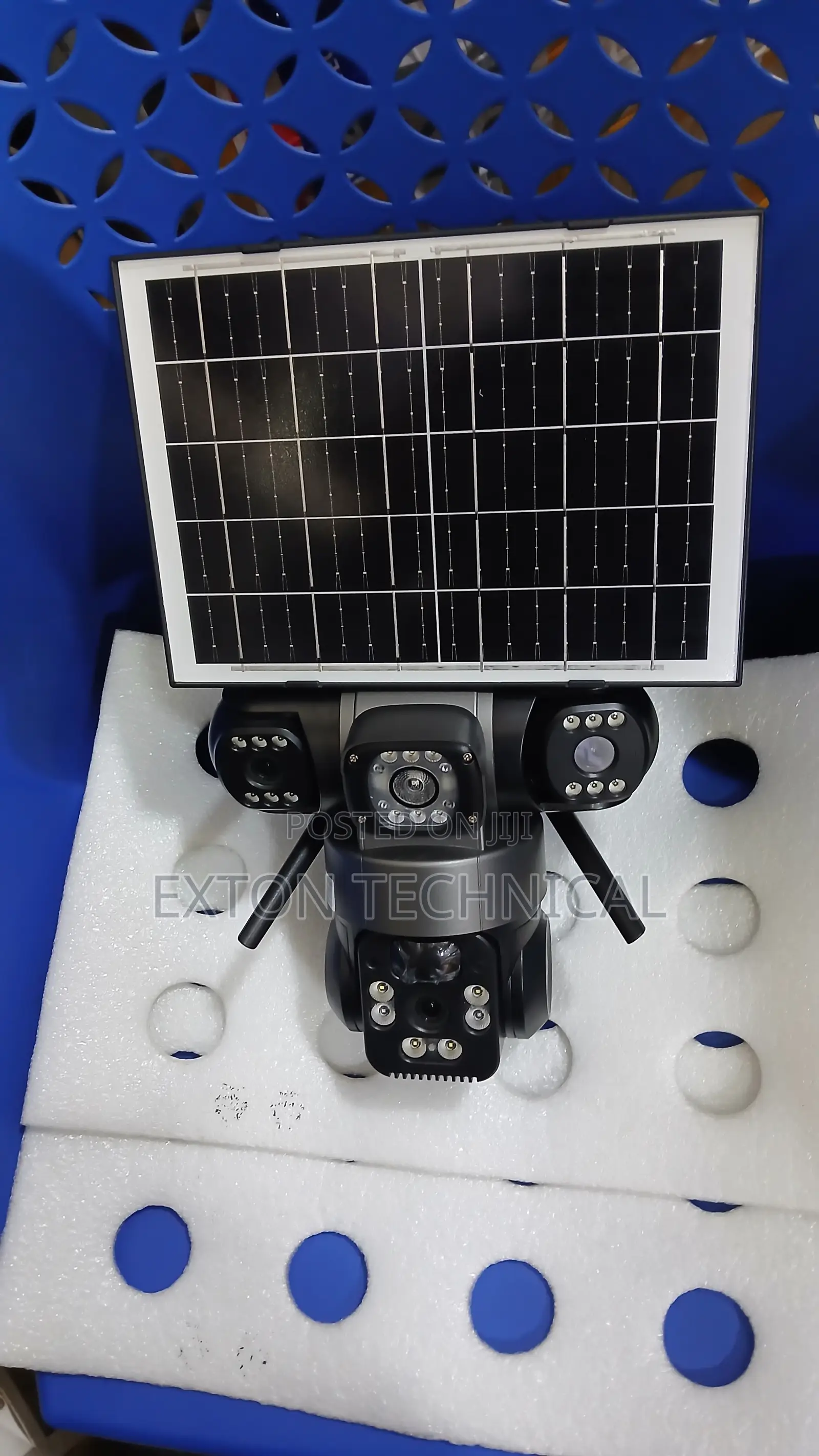 Advanced 3 Eye Solar Light Triple Lens 4g Solar PTZ Camera