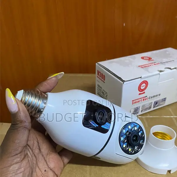 Ensured Quality Camera Bulb Smart Wifi PTZ Camera V380 Pro