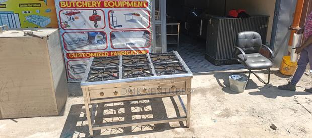 DMk Stainless 6-Burners Gas Cooker